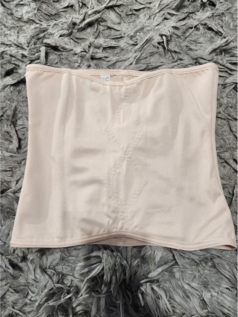 Cinturilla Moldeadora Flaxees 3939 beige Size Lg RN #60946 Made In Mexico